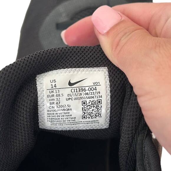 Nike Air Max Impact Black White CI1396-004 Sz 14 - Picture 6 of 8